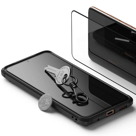 CaseUp Xiaomi Redmi Note 11 SE Tam Kapatan Ekran Koruyucu Siyah 4